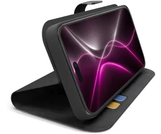Dėklas SBS Wallet Smart Case for iPhone 18 Pro Max with Wallet and Stand - Juodas