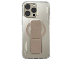 Skinarma dėklas Axon Apple iPhone 16 Pro 6.3" magnetinis įkrovimo ir laikymo stovas, šampano spalvos