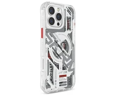 Skinarma dėklas Ekho Apple iPhone 16 Pro Max 6.9" Magnetic Charging skaidrus