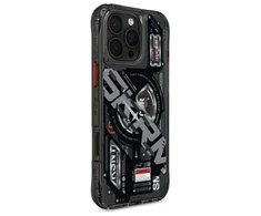 Skinarma dėklas Ekho Apple iPhone 16 Pro 6.3" Magnetic Charging juodos spalvos