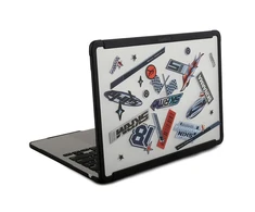 Skinarma dėklas Henko MacBook Air 13" (M3-M2) frost skaidrus