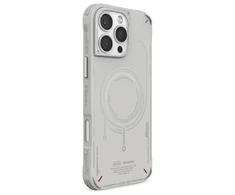 Skinarma dėklas Mecha Apple iPhone 16 Pro 6.3" Magnetic Charging light pilkas