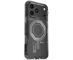 Skinarma Magma dėklas skirtas Apple iPhone 17 Pro Max Magnetic Charging Graphite