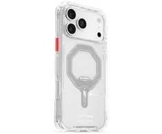 Skinarma Saido dėklas Apple iPhone 17 Pro Max Magnetic Charging skaidrus