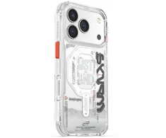 Skinarma Sonix dėklas skirtas Apple iPhone 17 Pro Magnetic Charging skaidrus