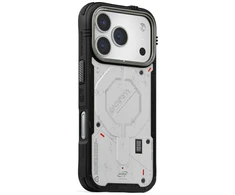 Dėklas Skinarma Vigor MagSafe do iPhone 17 Pro šviesiai pilkas