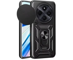 Stumdomas fotoaparato apsauginis dėklas skirtas Xiaomi Redmi 17C/Redmi 14C juodas