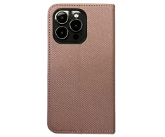 Dėklas Smart Magnet book Google Pixel 7różowo auksinė/rose auksinis