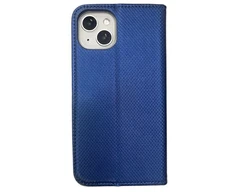 Dėklas Smart Magnet book Apple iPhone 15 6.1"mėlynos spalvos/navy