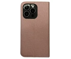 Dėklas Smart Magnet book Moto G85 5Gróżowo auksinė/rose auksinis