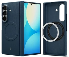 Dėklas Spigen AirSkin Aramid MagSafe Samsung Galaxy Z FOLD 8 ULTRA NAVY