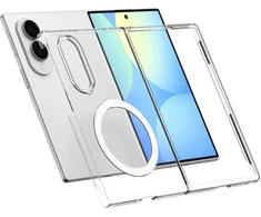Dėklas SPIGEN AIRSKIN MAGSAFE GALAXY Z FOLD 8 SKAIDRUS/Baltas