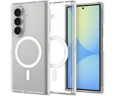 Dėklas SPIGEN AIRSKIN ZERO MAGSAFE GALAXY Z FOLD 8 YPAČ SKAIDRUS/Baltas