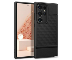 Spigen Samsung Galaxy S24 Ultra Caseology Parallax Matte dėklas telefonui juodos spalvos