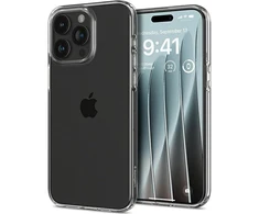 Spigen Crystal Flex, crystal dėklas telefonui skaidrus – Apple iPhone 15 Pro