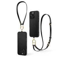 Apple iPhone 16 Pro Spigen Cyrill Kajuk Classic Charm Mag MagSafe dėklas telefonui juodos spalvos