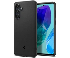 Spigen Essential SandBlast – dėklas skirtas Samsung Galaxy M55 5G Matte Juodas