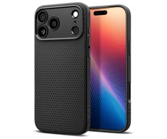 Dėklas Spigen Liquid Air Case for iPhone 17 Pro Max - Matte Juodas