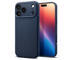 „Spigen Liquid Air“ dėklas, skirtas „iPhone 17 Pro Max“ - Mėlyna