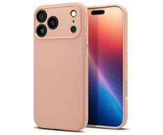 Dėklas Spigen Liquid Air Case for iPhone 17 Pro Max - Titanium Rožinė