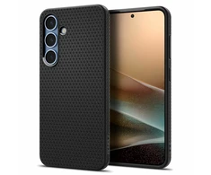 Spigen Liquid Air Samsung Galaxy S25 Plus – dėklas telefonui juodos spalvos