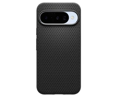 Dėklas Spigen Liquid Air, matte juodos spalvos – Google Pixel 10 Pro/Pixel 10