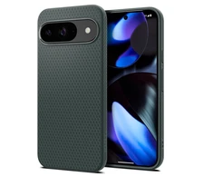 Spigen Liquid Air – dėklas skirtas Google Pixel 9 / 9 Pro Abyss Žalias
