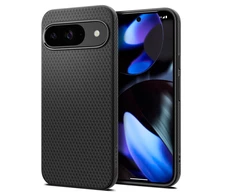 Spigen Liquid Air – dėklas skirtas Google Pixel 9 / 9 Pro Matte Juodas