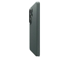Dėklas Spigen Liquid Air Mag MagSafe Samsung Galaxy S26 Ultra Abyss žalios spalvos
