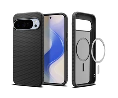 „Spigen Liquid Air Mag MagSafe“ dėklas, skirtas „Google Pixel 10 Pro XL“ – matinis juodas