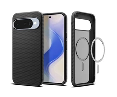 Spigen Liquid Air Mag MagSafe dėklas skirtas Google Pixel 10 / 10 Pro – matinis juodos spalvos