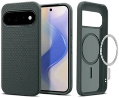 Dėklas SPIGEN LIQUID AIR MAG MAGSAFE GOOGLE PIXEL 11 ABYSS Žalias