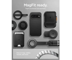 Dėklas SPIGEN LIQUID AIR MAG MAGSAFE GOOGLE PIXEL 11 PRO XL MATINIS Juodas
