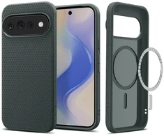 Dėklas SPIGEN LIQUID AIR MAG MAGSAFE GOOGLE PIXEL 11 PRO XL ABYSS Žalias