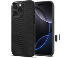 „Spigen Liquid Air „T“ MagSafe“ dėklas, skirtas „iPhone 16 Pro Max“ – matinis juodas
