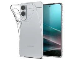 Spigen Liquid Crystal dėklas skirtas Samsung Galaxy S25 Edge – skaidrus