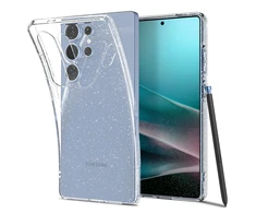 Dėklas Spigen Liquid Crystal Samsung Galaxy S25 Ultra – Clear Glitter