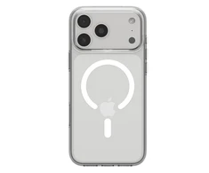 Dėklas „Spigen Liquid Crystal MagSafe“, skaidrus baltas - iPhone 17 Pro Max