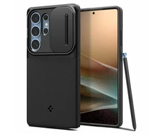 Dėklas Spigen Optik Armor Galaxy S25 Ultra juodas