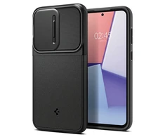 Spigen Optik Armor dėklas skirtas Samsung Galaxy S23 FE, spalva - Juoda