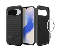 Spigen Parallax Mag MagSafe dėklas skirtas Google Pixel 10/10 Pro – matinis juodos spalvos