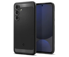 Spigen Rugged Armor Samsung Galaxy S24 FE – dėklas telefonui juodos spalvos