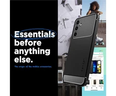 Samsung Galaxy A25 5G Spigen Rugged Armor Matte dėklas telefonui juodos spalvos