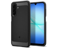 Spigen Rugged Armor dėklas skirtas Samsung Galaxy A17 – matinis juodos spalvos