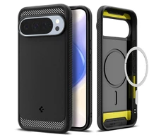 Dėklas Spigen Rugged Armor Mag MagSafe Case for Google Pixel 10 Pro XL - Matte Juodas