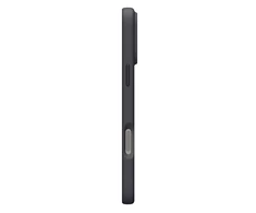 Spigen Silicone Fit MagSafe dėklas skirtas Apple iPhone 17 Pro – juodos spalvos