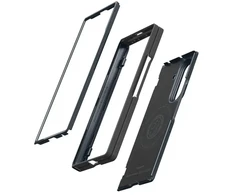 Dėklas Spigen Slim Armor Pro MagSafe skirtas Samsung Galaxy Z Fold8 Ultra metal slate