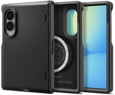 Dėklas Spigen Slim Armor Pro Mag MagSafe skirtas Samsung Galaxy Z Fold8 juodos spalvos