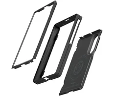 Dėklas Spigen Slim Armor Pro Mag MagSafe skirtas Samsung Galaxy Z Fold8 juodos spalvos
