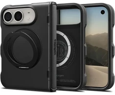 Dėklas Spigen SLIM ARMOR PRO S MagSafe iPhone DUO Juodas
